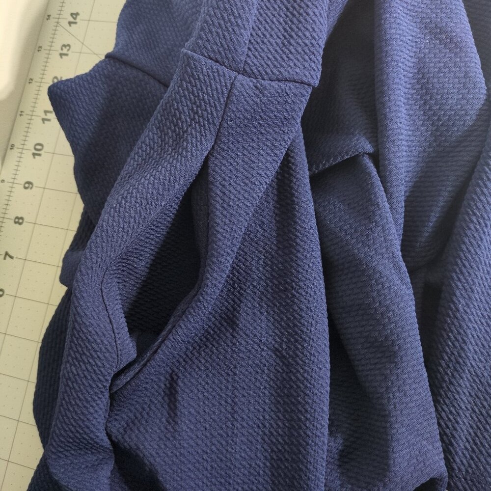 24Seven Comfort Apparel Tank Dress Large Sleeveless Pleated Maternity Fit Flare - Picture 6 of 8